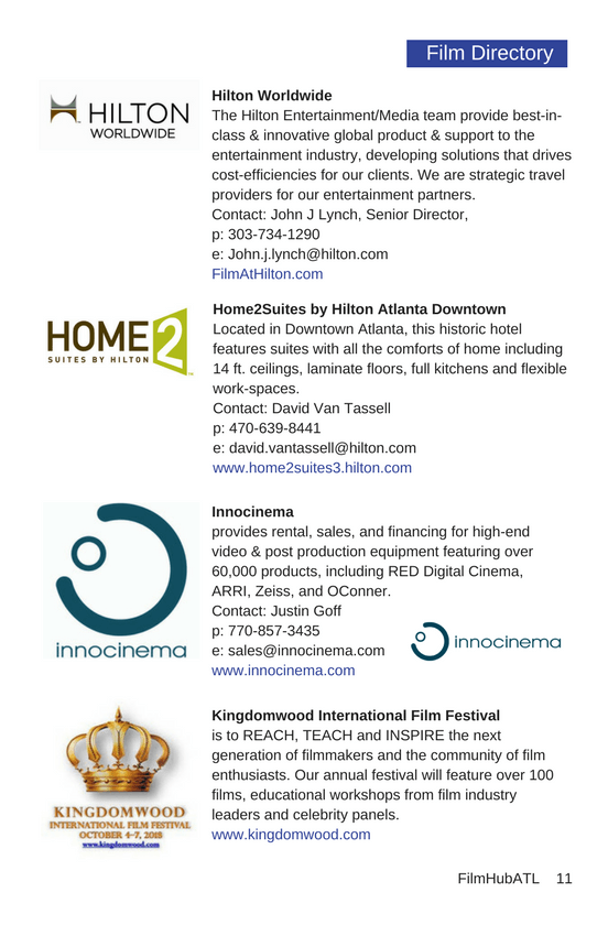 Hilton Innocinema Home2Suites Kingdomwood Film Festival